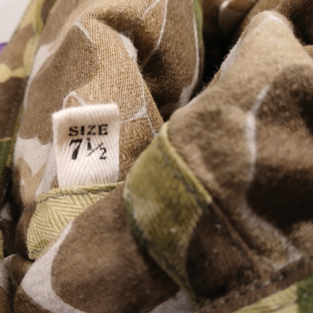 BRONSON Mens Camouflage Boonie Hat - Green Camo - Picture 2 of 3